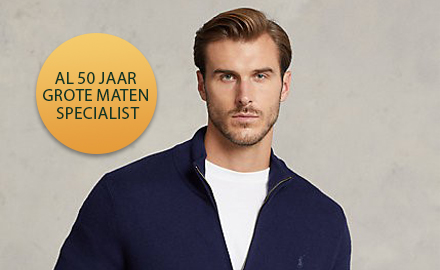 Grote maten heren vesten online